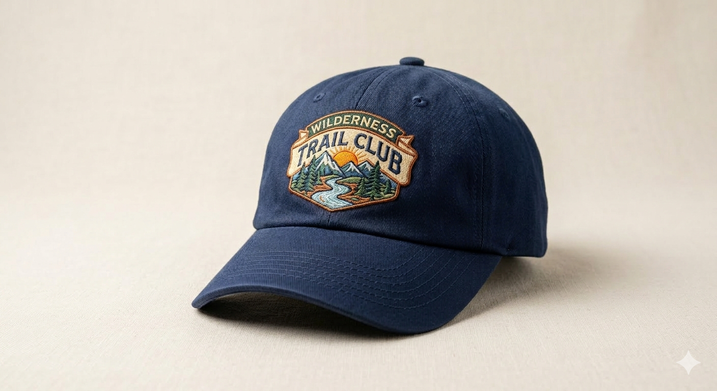 Embroidered cap